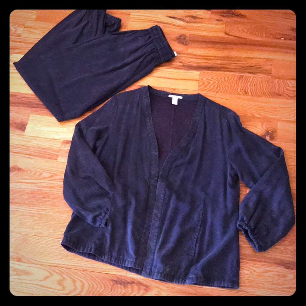ASTARS Blue Vintage Wash Charlie Jacket & Pants S